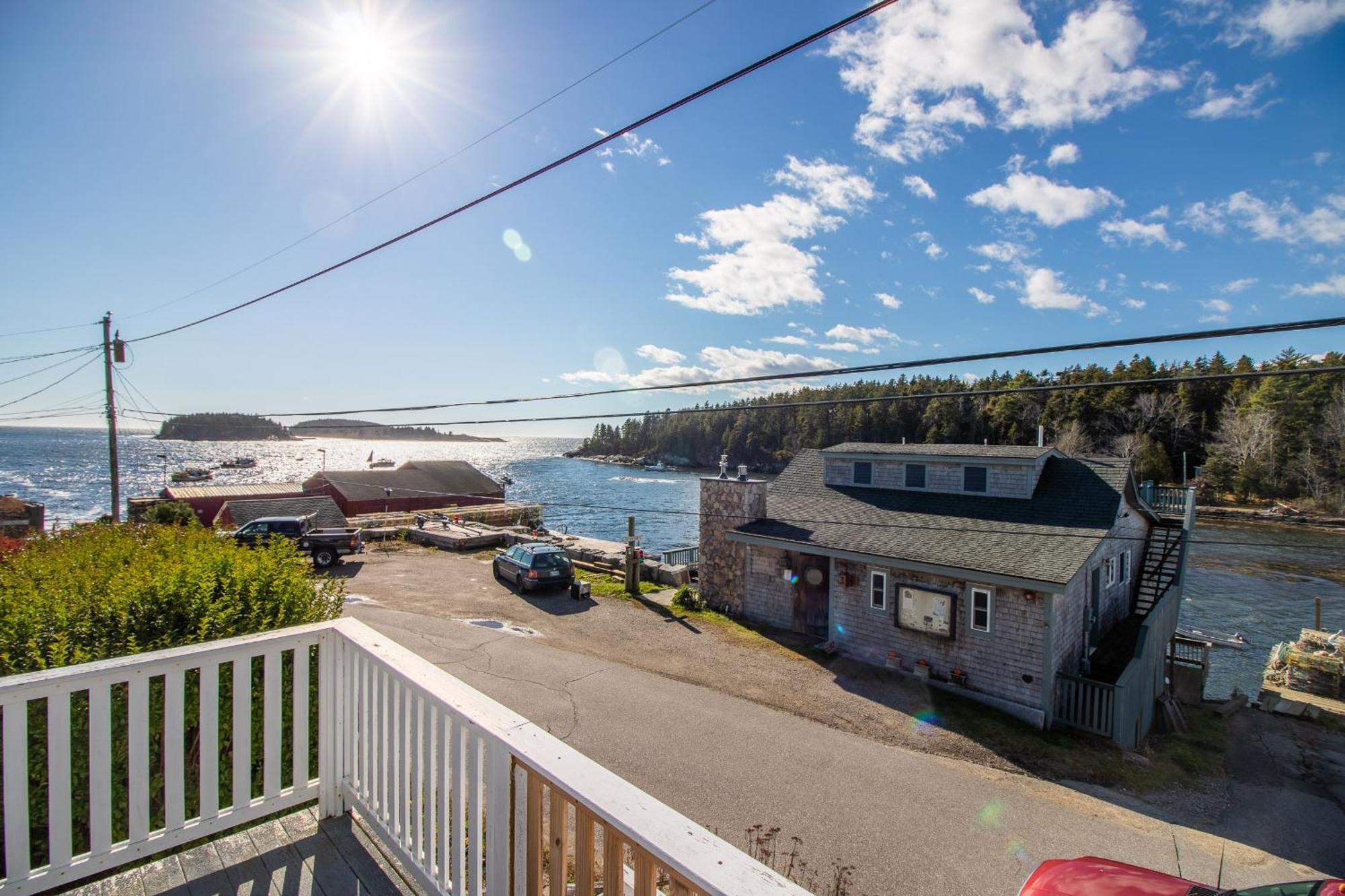 Coastal Cottage With Waterfront Views Phippsburg Exterior photo